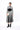 Asymmetric 2-layers Plaid Pleated Skirt