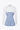 Layered Crop & Peplum Shirt - White