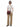 Layers Button Slit Trousers - KHAKI